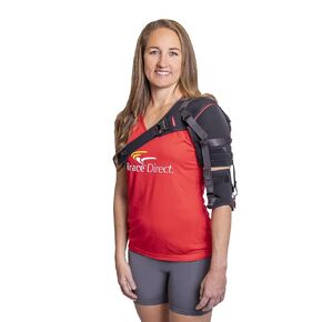 Ottobock Shoulder Stabilizer Orthosis L3670- Arm Brace for Stroke, Hemiparesis, Subluxation, Rehabilitation- Left or Right Shoulder, Black-Red, XL - Left
