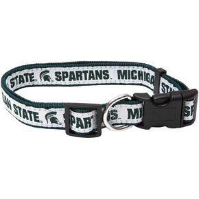 COLLEGE MICHIGAN STATE SPARTANS Dog Collar, Large