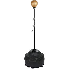 Reflex Speed Bag Golden Ball Punching Bag Free Standing Boxing Bag with Adjustable Height & Reinforced Spring Strong Durable Relief Stress Ball