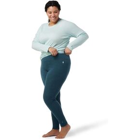 Smartwool Women's Plus Size Classic Thermal Merino Wool Base Layer — Mid Rise Bottom (Slim Fit)