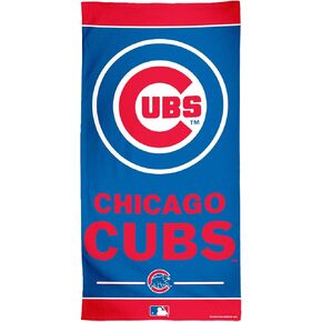 Wincraft MLB Chicago Cubs Fiber Beach Towel, 30 x 60, Multicolor