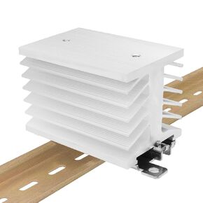 Heat Sink 80 Amp Din Rail for Solid State SSR Relay 20 25a 40 50 60A Both Din Rail