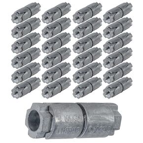 BEJ-Z34 1/2" Double Expansion Shield, Zinc (24 Pack)