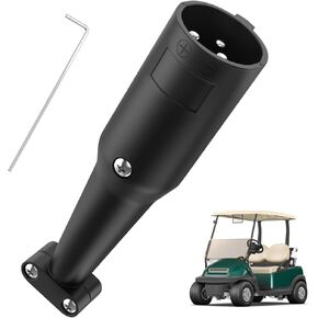 Club Car Charger Plug 48V, Golf Carts 48V Charger Cord Plug, Suitable for 1995-Up Club Car DS and Precedent Golf Carts, OEM #101828901, 1018289-01