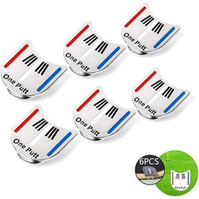 STONCEL Golf Putting Alignment Tool Ball Marker Metal Magnetic Hat Clip Golf Ball Marker (6)