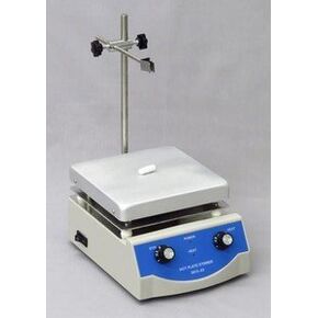 SEOH Analog Stirrer Hotplate Metal 170mm and Accessories 6.75 x 6.75 Inch Surface