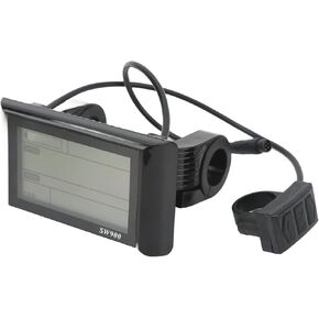 Topyond Ebike LCD Display, SW900 LCD Display Meter for Electric Bikes and Scooters - Waterproof Connector, Enhanced Monitoring