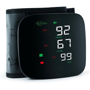 Wrist Blood Pressure Monitor,Blood Pressure Monitor, Automatic Wrist Blood Pressure Monitors for Home Use with Digital Large Display, Voice Broadcast Blood Pressure Machine