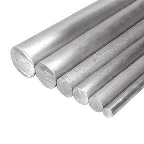 5pcs 12mm Dia x 250mm Long .47244" x 9.84" Aluminum 6061 Round Rod Bar