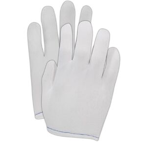 MAGID CleanMaster 4512 Nylon Glove, 8" Length, Large (12 Pair)