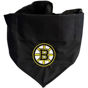 Bruins Pet Large Bandana - Size: Large: Up to 30" - Officially Licensed
