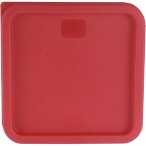 FSE FCC68 Reusable Cover for 6 & 8 Quart Container, Square, Red, NSF