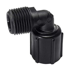 32785 SW Elbow, 1/2" MPT x 1/2" FPT, 0.5" ID, Crimp, Plastic (Pack of 5)