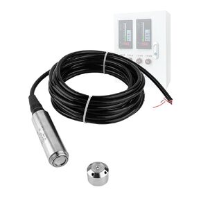 Liquid Level Sensor Cable Submersible Transmitter Water Level Sensor Detector Cable, IP68 Waterproof Liquid Level Transducer, 4-20mA Water Level Sensor Detector