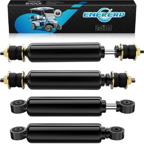 Club Car Front and Rear Shock Absorbers Kit, Golf Cart Shocks Fit Club Car DS (1988-UP) Gas&Electric, Precedent (2004-UP) Gas&Electric Models, Set of 4, OEM# 1014235 1014236