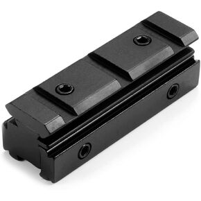 MIZUGIWA 11MM Dovetail - 20MM Weaver Scope Rail Converter Adapter for Telescope