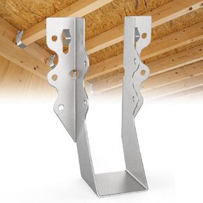 20 pcs 2x4 Joist Hanger,LU24 20 Gauge Galvanizing Face Mount Joist Hangers for Wood,Hurricane Tie for Rafter Fits Truss Connectors,Rafter Hangers 2x4 Great for Floor Deck and Ceiling Joists