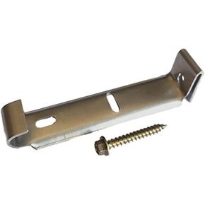 K-TEC 4 Inch Hidden Gutter Hanger Bracket with Screw (25 Pack)