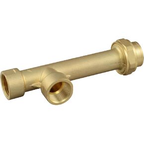 Eastman 3/4 Inch Brass Swivel Expansion Tank Tee, Fits 2-10 Gallon Tanks, 26090Z