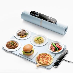 Food Warming Mat, Electric Warmer Tray for Food/Defrosting Tray- Chafing Dishes for Buffet, Hot Plates, Food Warming Pads for Parties,Family Gatherings,Serving Guests,Lunch Box,Tortilla Warmer