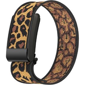 Stretchy Nylon WristBand with Pattern for Whoop 4.0, Soft and Breathable Replacement Straps for Women Men, Compatible 4.0 Wearable Health, Fitness & Activity Tracker