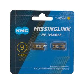 KMC Missing Link 9-Speed Gold (Blue)