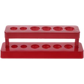 1pcTest Tube Holder 6 Hole Plastic Rack Stand Burette Stand Shelf Laboratory