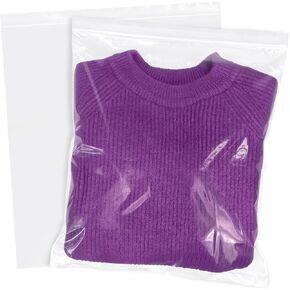 Yotelab 2 Gallon Plastic Zipper Storage Bags, 13x15 Inches Clear Reclosable Storage Bags 10Pieces in Kuwait