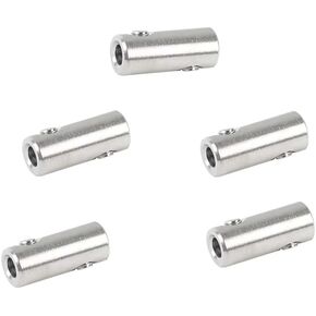 Wire Rope Clips,Stainless Steel 304 Hole Wire Rope Clamp,Silver,1.5mm