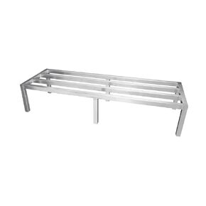 Thunder Group ALDN2060E Dunnage Rack, 20" x 60" x 8", Capacity 1800 lbs., Heavy-Duty, Square tubing, Welded, Aluminum, NSF (Shipped Freight only -No UPS)