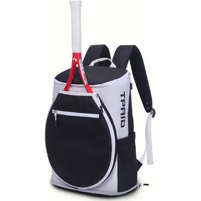Tennis Backpack, Team Tennis Racket Bag for Men & Women, Sport Bags for Tennis Pickleball Badminton with Shoes Compartment