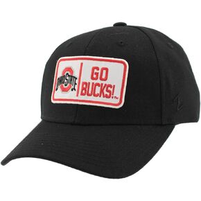 ZHATS Standard NCAA Officially Licensed Hat Competitor Patch Defer Black, One Size