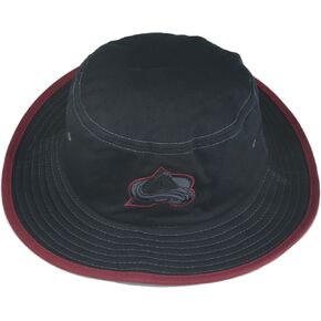 ZHATS Standard NHL Officially Licensed Bucket Hat Trainer Black Element, Large-X-Large