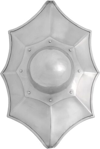 Lord of Battles Late Medieval Steel Buckler Archers Combat Buckler Shield Handmade Medieval Fencing Buckler Shield in Saudi Arabia