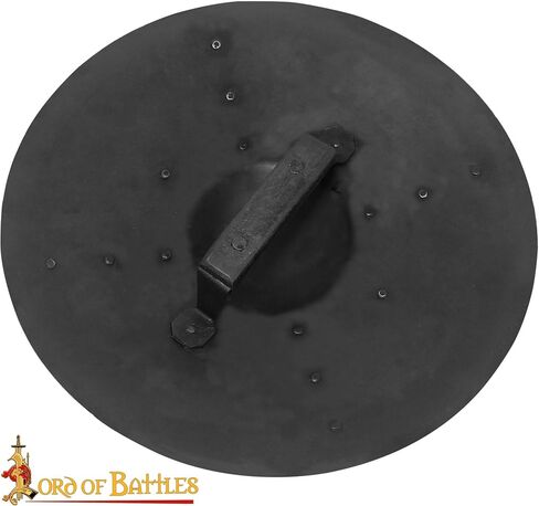 Lord of Battles Late Medieval Steel Buckler Archers Combat Buckler Shield Handmade Medieval Fencing Buckler Shield in Saudi Arabia