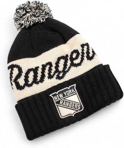 AMERICAN NEEDLE Officially Licensed NHL Adeline Pom Knit Beanie, Winter Hat, Authentic, New in Kuwait