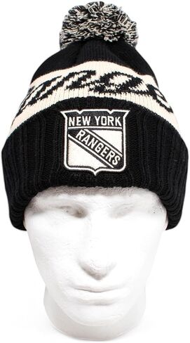 AMERICAN NEEDLE Officially Licensed NHL Adeline Pom Knit Beanie, Winter Hat, Authentic, New in Kuwait
