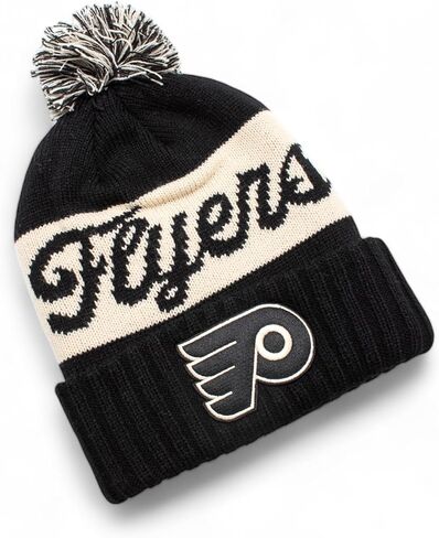 AMERICAN NEEDLE Officially Licensed NHL Adeline Pom Knit Beanie, Winter Hat, Authentic, New in Kuwait