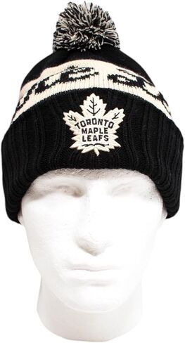 AMERICAN NEEDLE Officially Licensed NHL Adeline Pom Knit Beanie, Winter Hat, Authentic, New in Kuwait