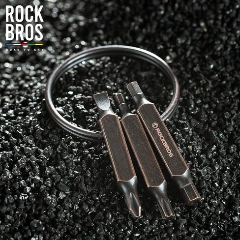 ROCKBROS Bike Multitool - Hex4/5، Hex3/T25، PH/SL مفك براغي - مجموعة أدوات الدراجة خفيفة الوزن شديدة التحمل in Kuwait