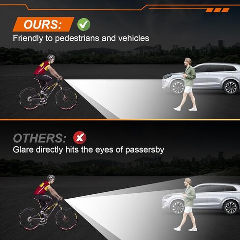 أضواء الدراجة 9500 لومن أضواء الدراجة فائقة السطوع لركوب الليل 8LED 20 SMD ضوء الدراجة وقت التشغيل 36+ ساعة مصباح أمامي للدراجة مقاوم للماء USB قابل لإعادة الشحن أضواء الدراجة الأمامية والخلفية in Kuwait