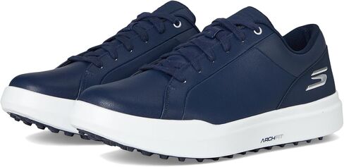 Skechers Men's Drive 6 Arch Leather Relaxed Fit Spikeless Golf Shoe Sneaker in Saudi Arabia