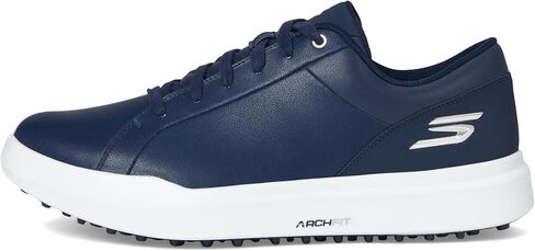 Skechers Men's Drive 6 Arch Leather Relaxed Fit Spikeless Golf Shoe Sneaker in Saudi Arabia
