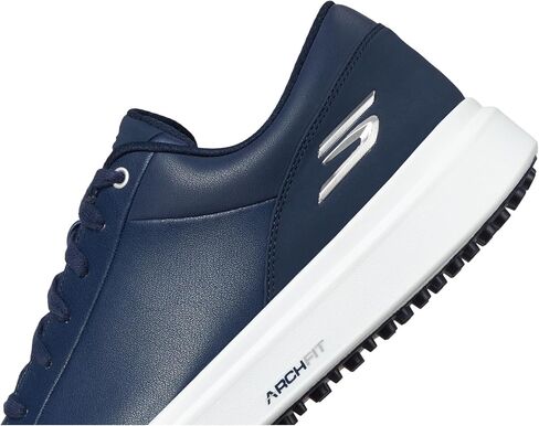 Skechers Men's Drive 6 Arch Leather Relaxed Fit Spikeless Golf Shoe Sneaker in Saudi Arabia