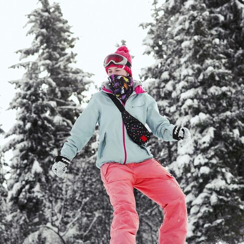 Dohia قفاز رياضي حزام أمان قابل للتعديل مرن معصم مقود قفاز حزام مريح قفازات مرنة للتزلج على الجليد والأنشطة الخارجية ST3-YDSTAQD in Kuwait