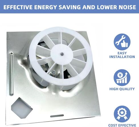 ترقية 696N-R02 B وحدة 50CFM مروحة متوافقة مع Broan-Nutone 688-G 688-J 688-H 688-K 695N-R02 B،696N-R01 B،695N-R02 B،2.0 Sones، الموديل: S97012026 محرك مروحة الحمام in Kuwait