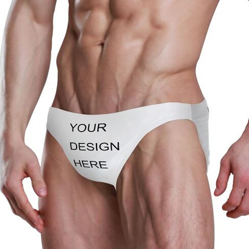 Men's Swimwear Sexy Bikini Solid Siwmming Briefs 20848359 in Saudi Arabia