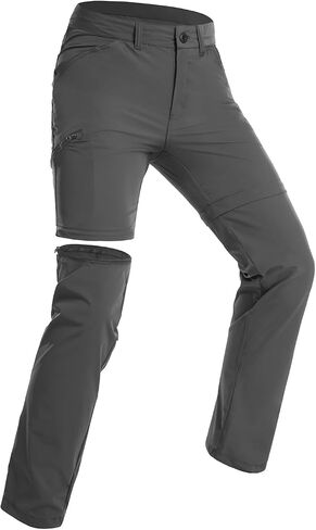 Holipick Women's Hiking Pants Convertible Lightweight Quick Dry Waterproof Zip-Off Safari Pants with Pockets UPF 50+ in Saudi Arabia