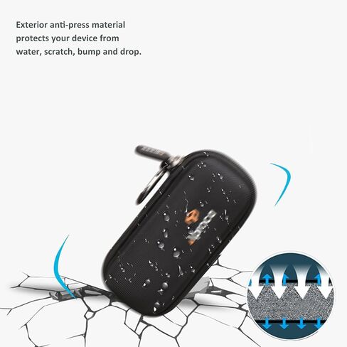 حقيبة تخزين صلبة محمولة من Aproca، لجهاز Alto Professional Bluetooth Total 2 - جهاز استقبال بلوتوث قابل لإعادة الشحن مزود بـ XLR in Kuwait