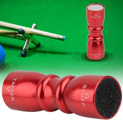 Cue Tip Tool Portable Mini Pool Cue Tip Picker Billiard Cue Tip Repair Scuffer Multifunction Billiard Pool Cue Tip Trimmers Tapper in Kuwait